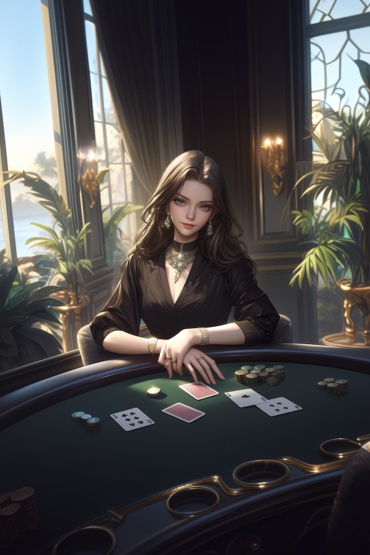 Live roulette table in our casino studio with multi-camera view